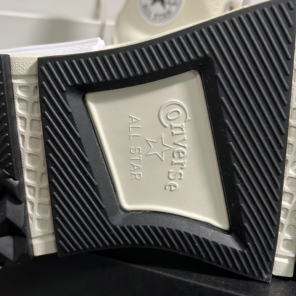 NWT Converse Women's Run Star Legacy CX Shoes - Off white - High Top - A00868C - Picture 10 of 12